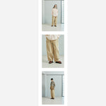 Lade das Bild in den Galerie-Viewer, Twill Balloon Pants Beige
