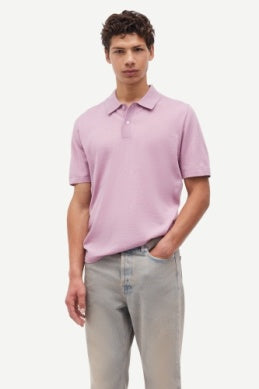 Sarowan Knit Polo Orchid Haze