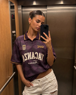 Lade das Bild in den Galerie-Viewer, Vacanza Soccer Jersey Burgundy
