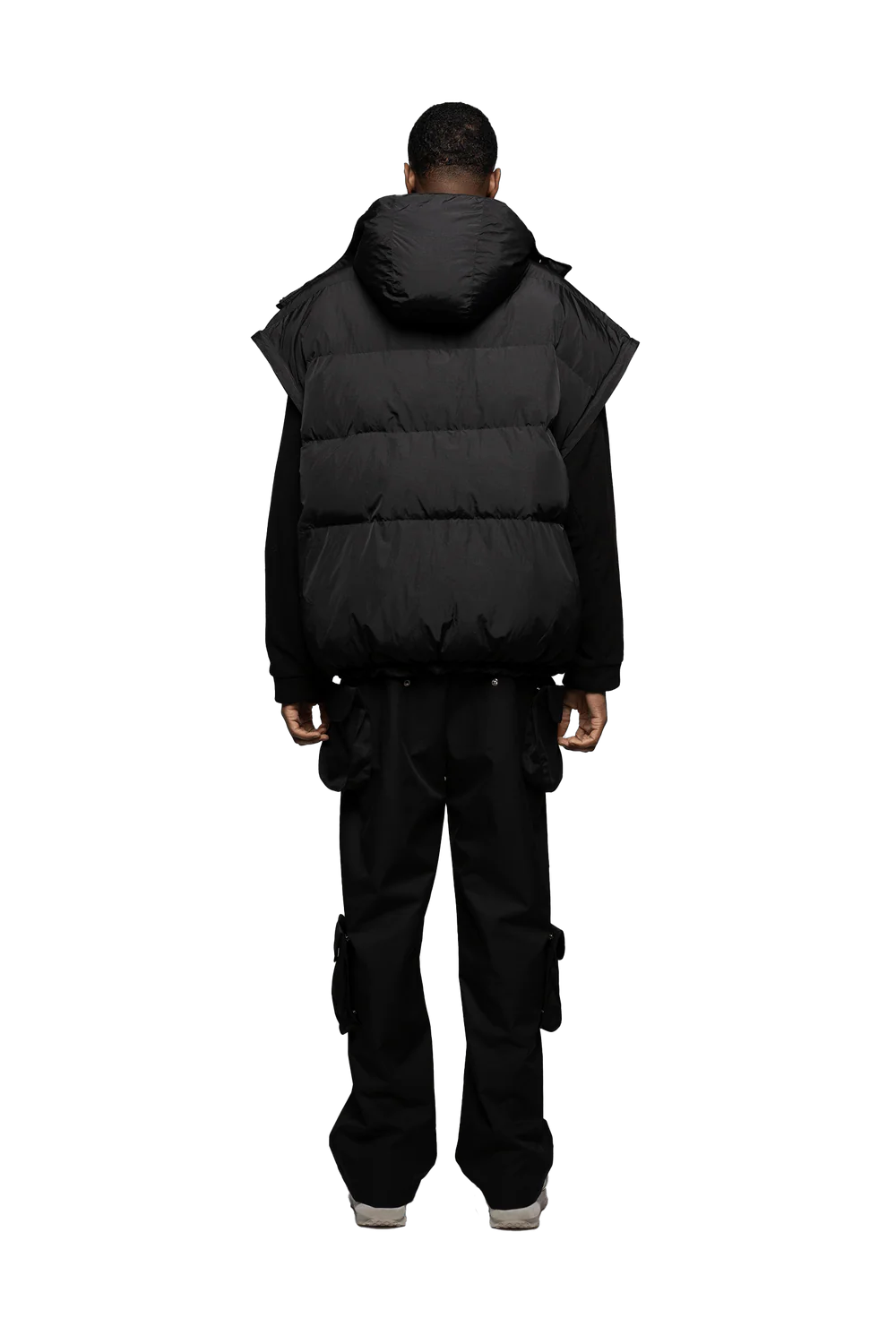 Functional Puffer Vest/Jacket Black