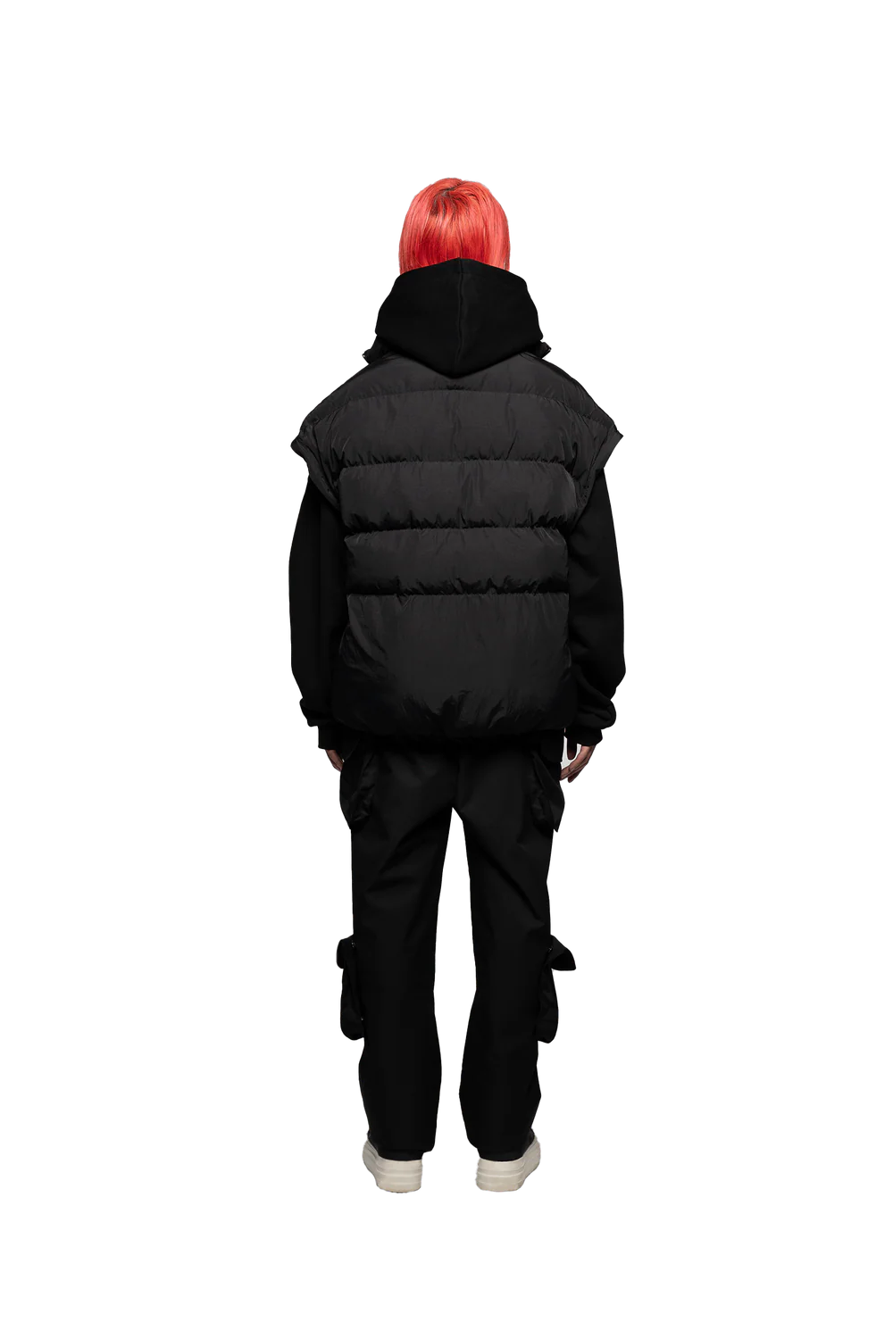 Functional Puffer Vest/Jacket Black