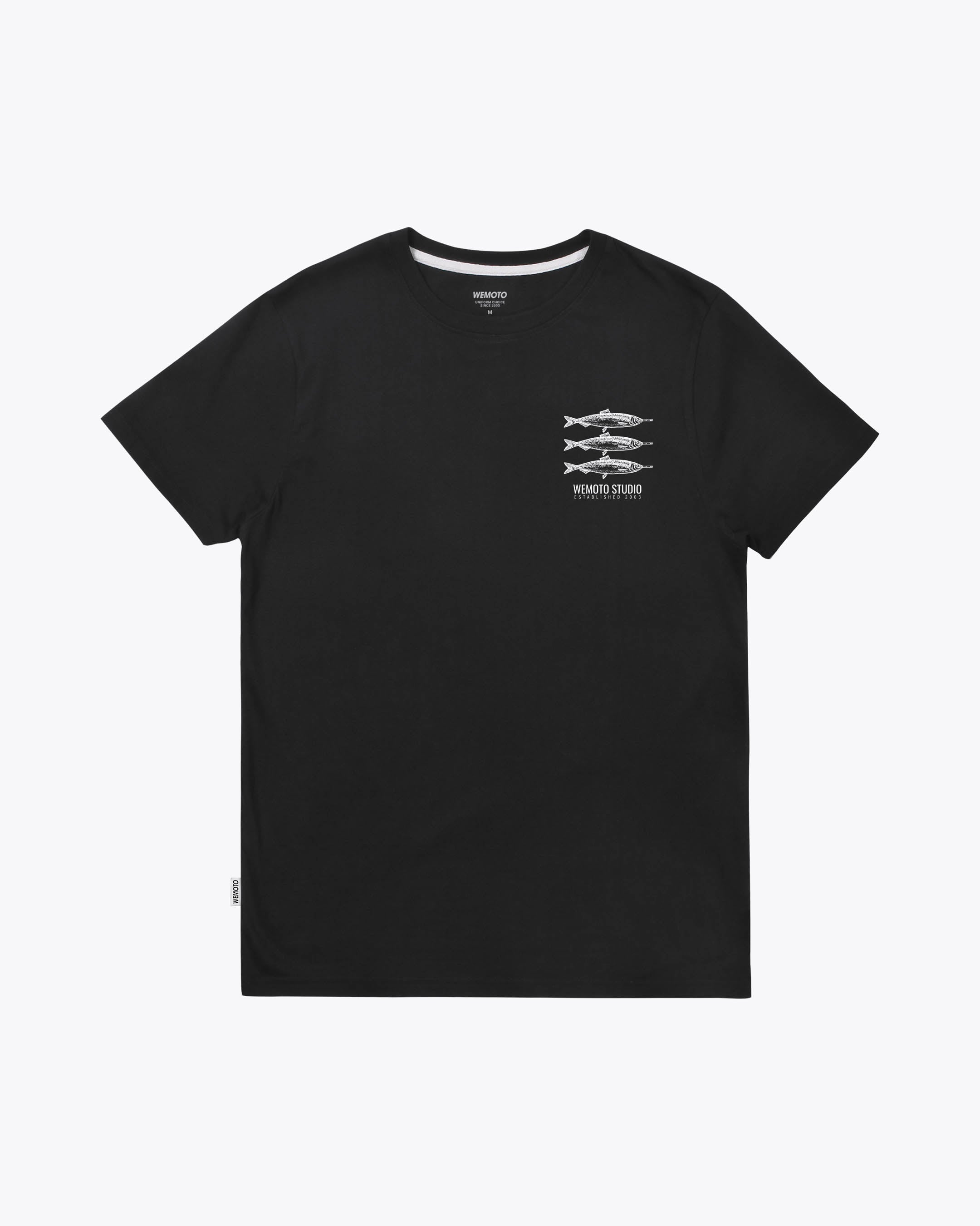 Sardinas Tee Black
