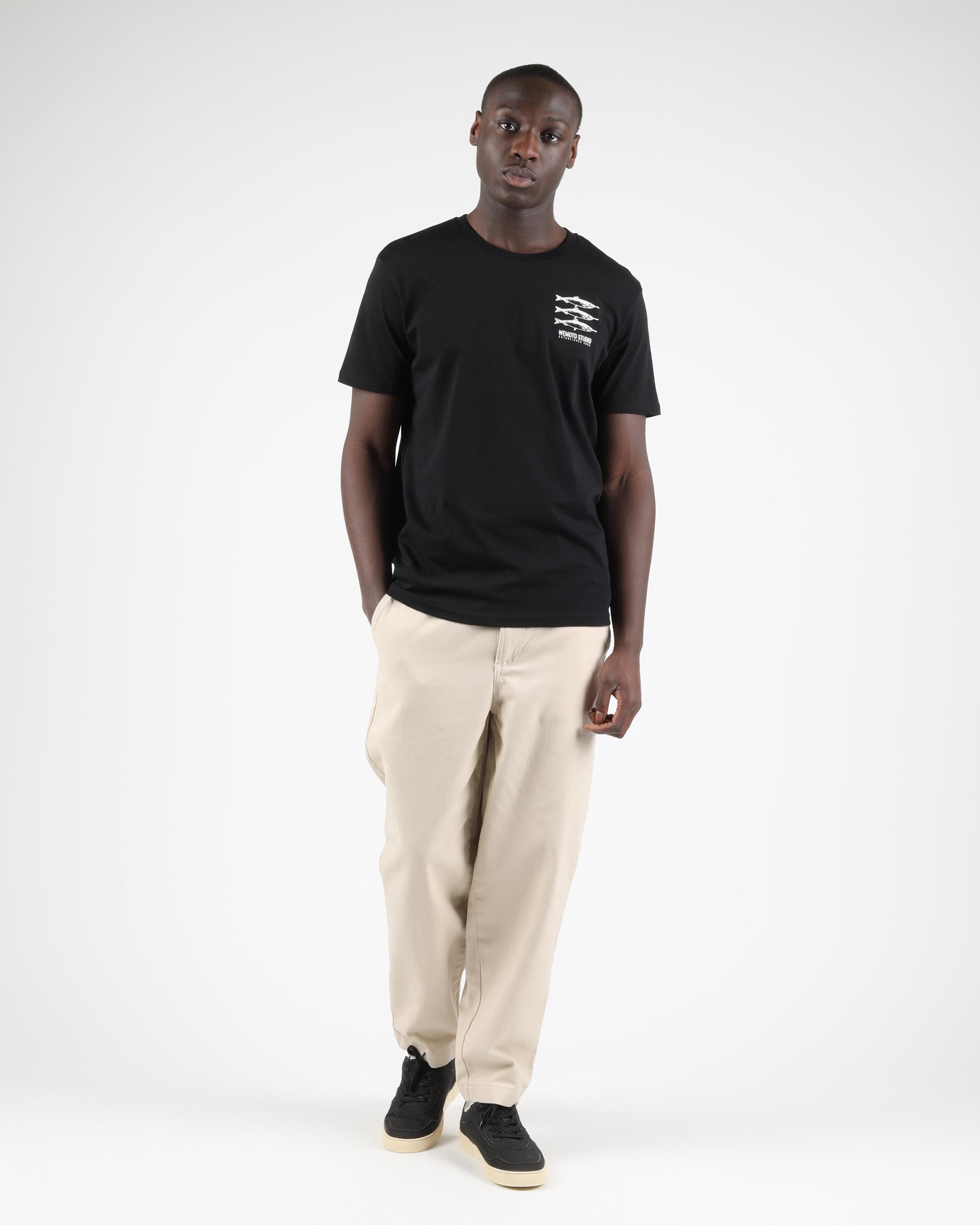 Sardinas Tee Black