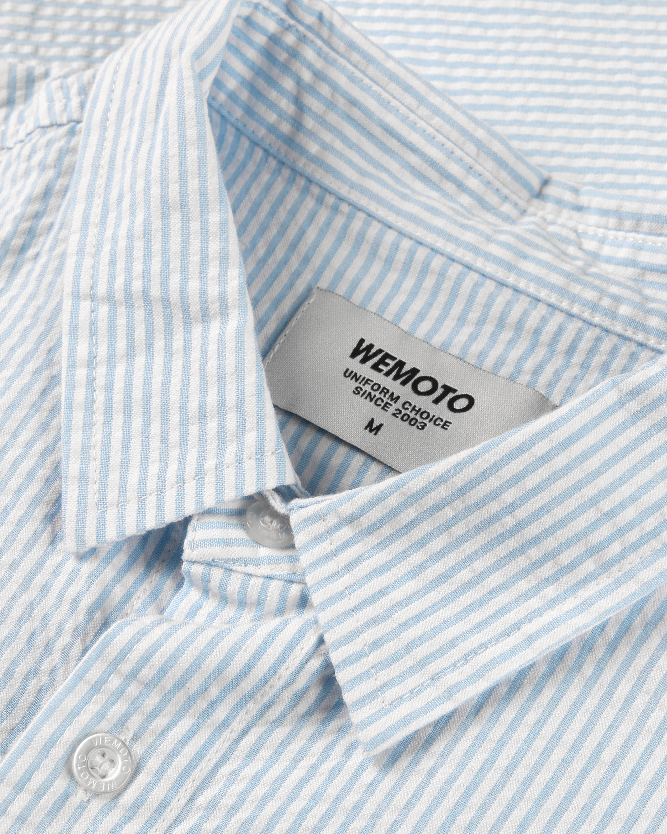 Whistler Seersucker Shirt Light Blue