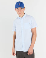 Lade das Bild in den Galerie-Viewer, Whistler Seersucker Shirt Light Blue
