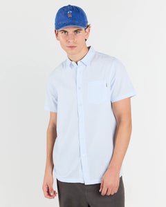 Whistler Seersucker Shirt Light Blue