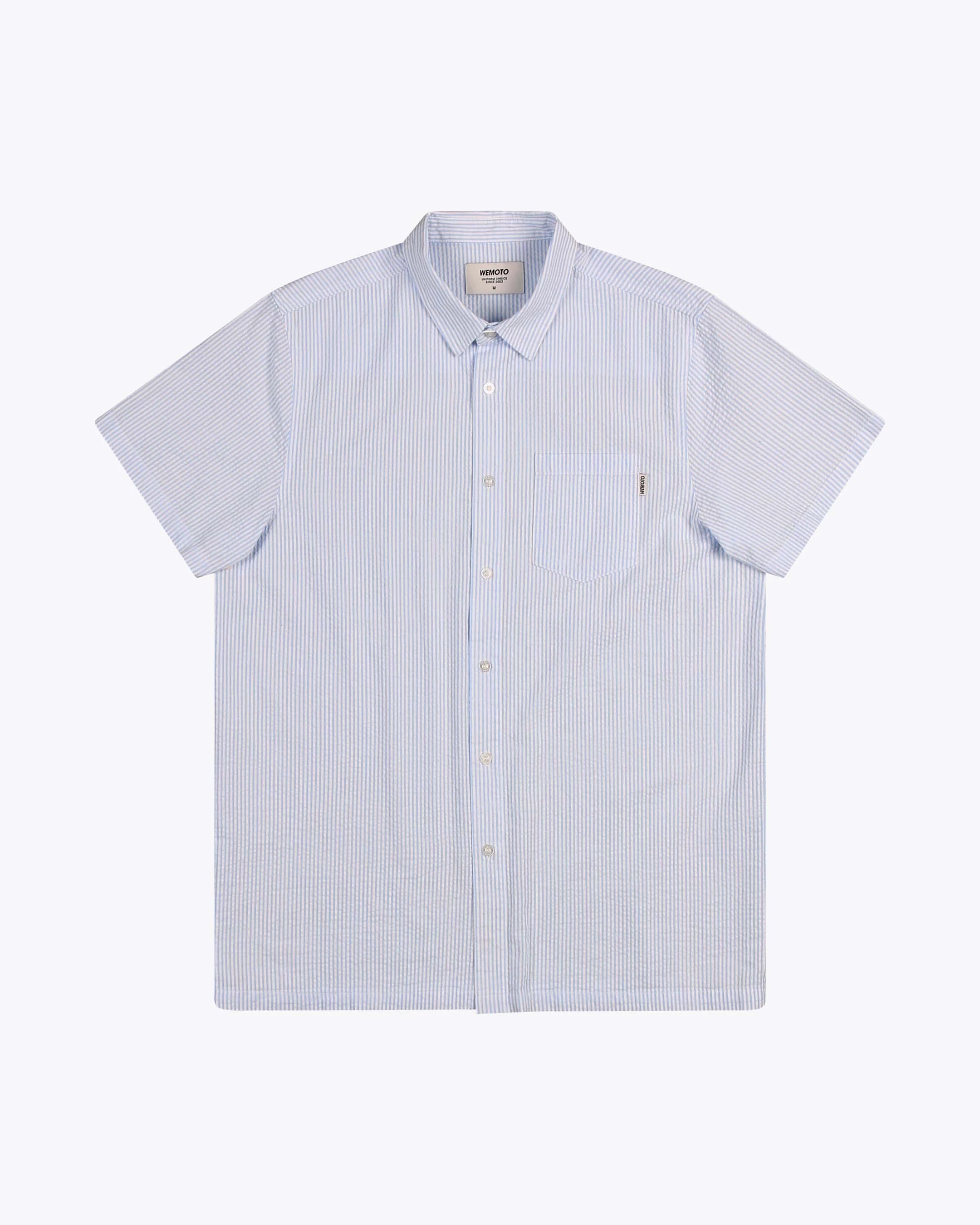 Whistler Seersucker Shirt Light Blue