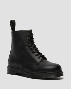 1460 Mono Smooth Black 8 Eye Boot