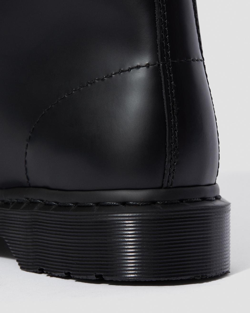 1460 Mono Smooth Black 8 Eye Boot