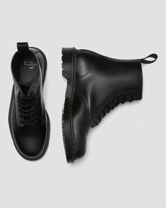 1460 Mono Smooth Black 8 Eye Boot