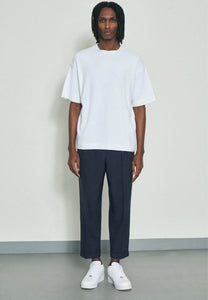 Studio Oversized Frottee T Weiß