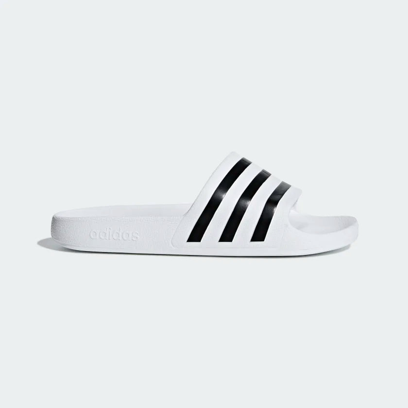 Adilette White/Black