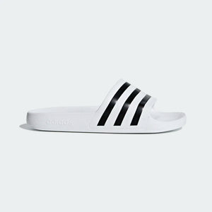 Adilette White/Black