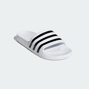 Adilette White/Black