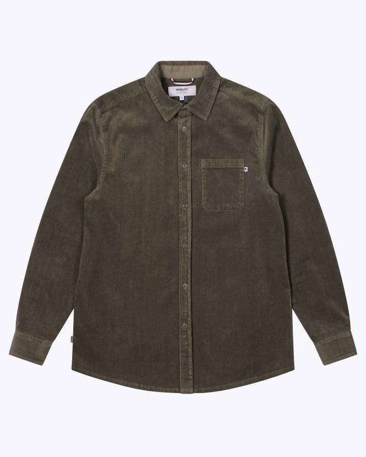 Baker Cord Shirt Olive