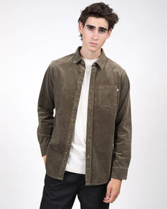 Baker Cord Shirt Olive