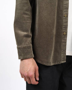 Baker Cord Shirt Olive