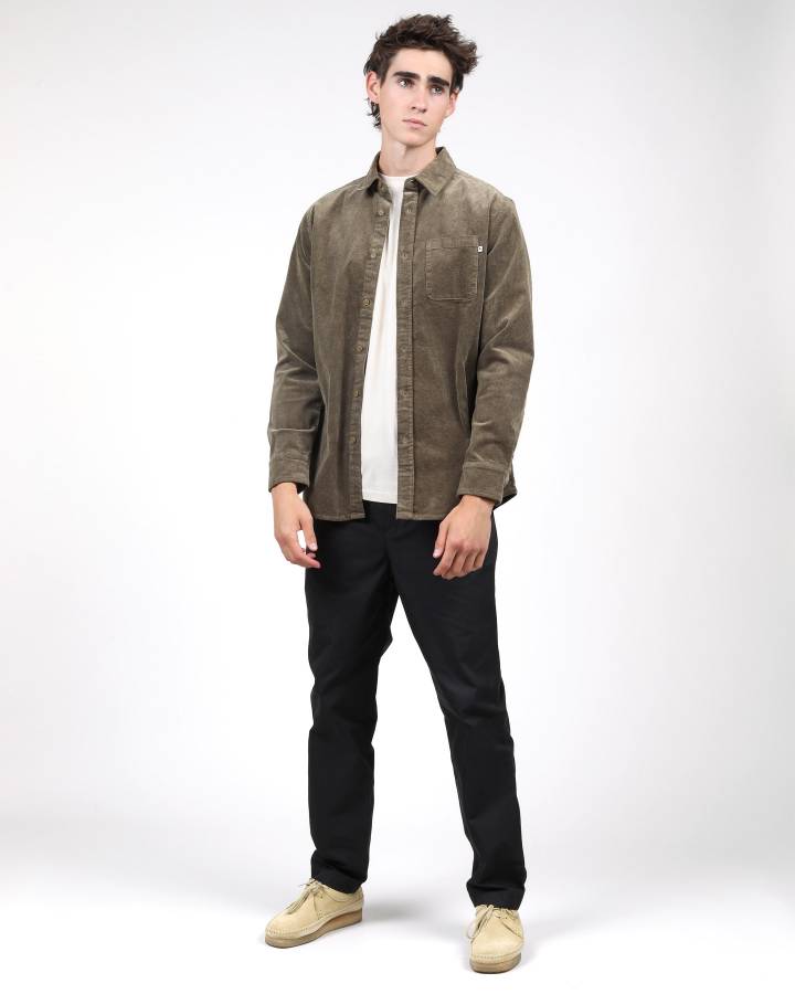 Baker Cord Shirt Olive