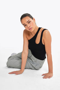 Enally Top Black