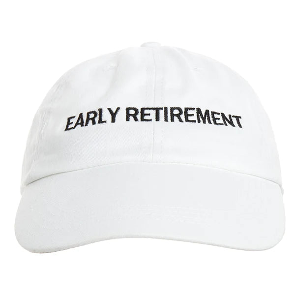 Early Retirment Cap White Größe: one-size Farbe: white