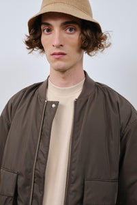 Mapes Bomber Jacket Black Olive