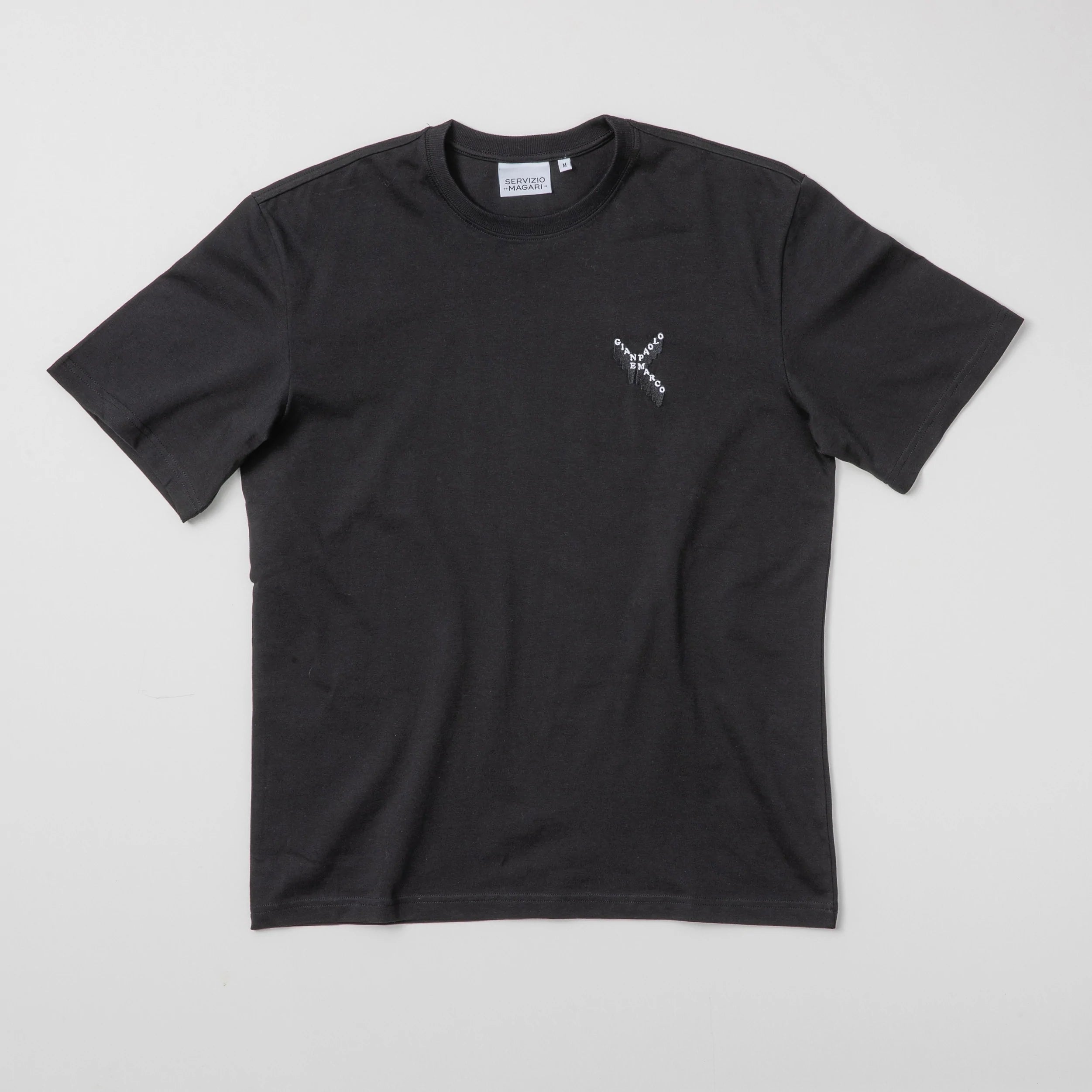 GPeM Stitch Tee Black