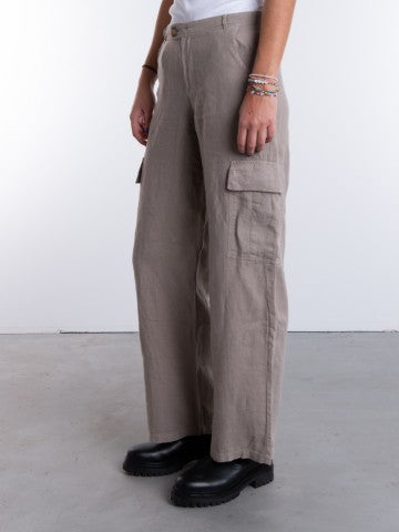 FS20 Linen Pants Beige