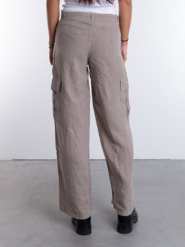 FS20 Linen Pants Beige