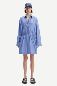Edith Dress Blue White St.