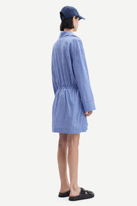 Edith Dress Blue White St.