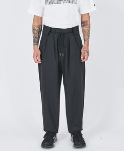 Two Tuck Nylon Baggy Pants