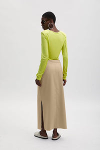 Neonah Cropped Tee Evening Primrose
