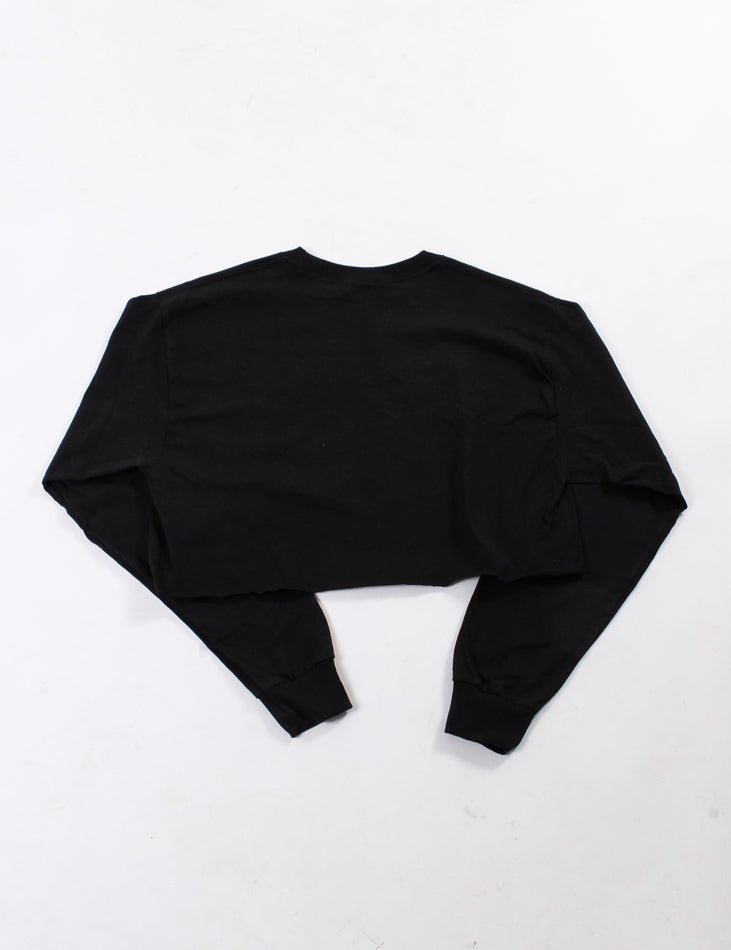 Crewneck Sweat Cropped Black