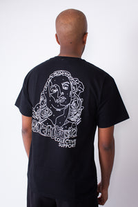 Support Tee Black