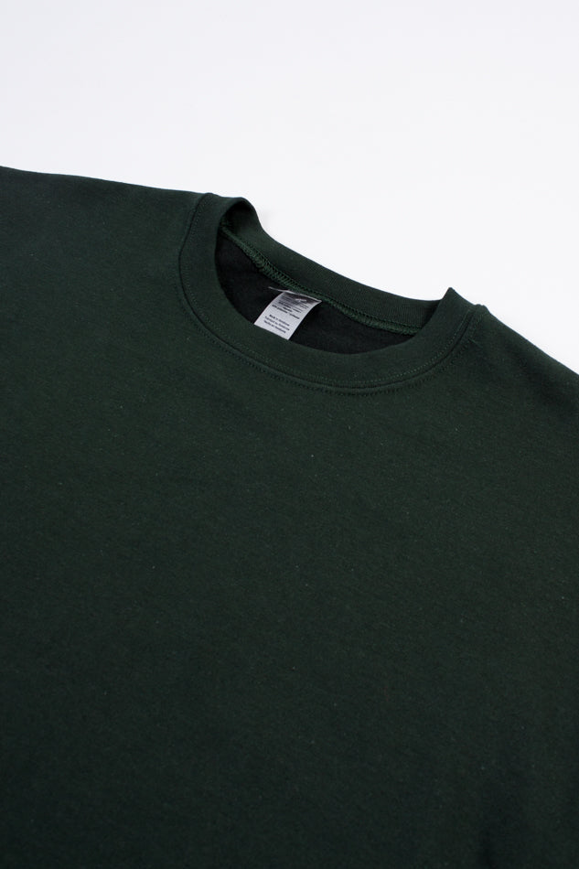 Crew Neck Sweat Forest Green