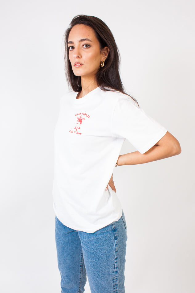 Tatti T-Shirt White/Red von Tatti bei Geschwisterliebe in Stuttgart