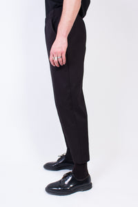 New Cropped Easy Pants Black