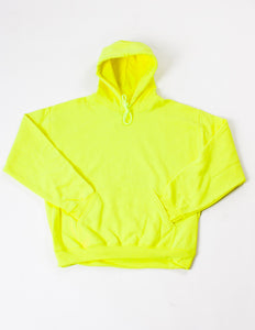 Heavy Hoody Safety Green