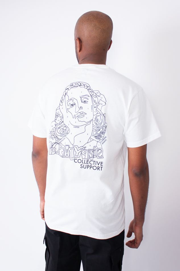 Support Tee White