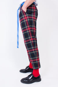 Check Pants Black/White/Red